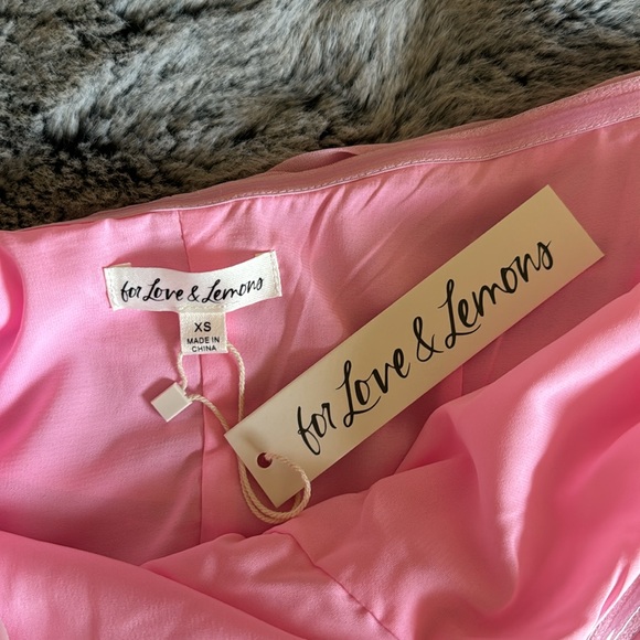 For Love & Lemons Pink Mini Dress - Picture 5 of 6